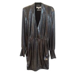 Silver cocktail dress